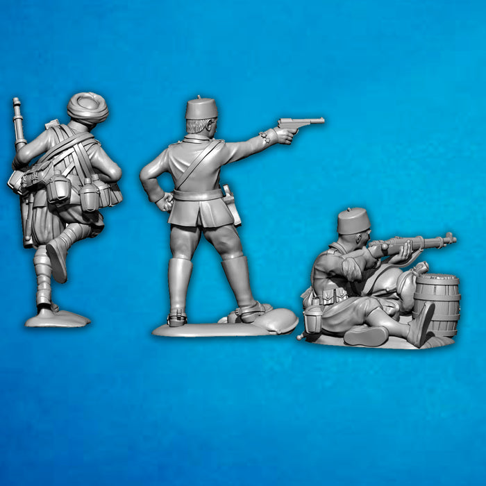 D. Joaquin Cebollino Von Lindeman a las puertas de Igueriben