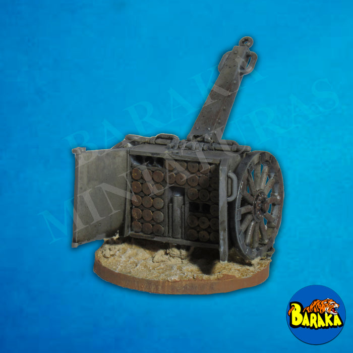 Cañón Schneider 75mm (no incluye artilleros)