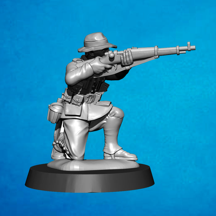 Legionarios españoles con chaqueta y chambergo - 1921/1927