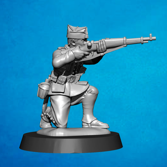 Legionarios españoles con chaqueta y chapiri - 1921/1927