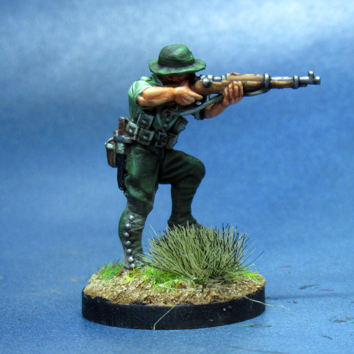 Legionarios españoles con chambergo en escaramuza - 1921/1927