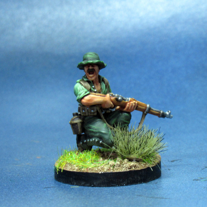 Legionarios españoles con chambergo en escaramuza - 1921/1927