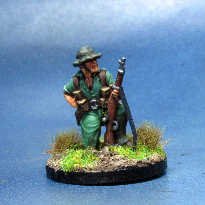 Legionarios españoles con chambergo en escaramuza - 1921/1927