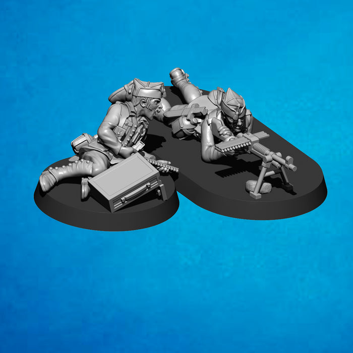 Legionarios españoles con LMG - 1921/1927