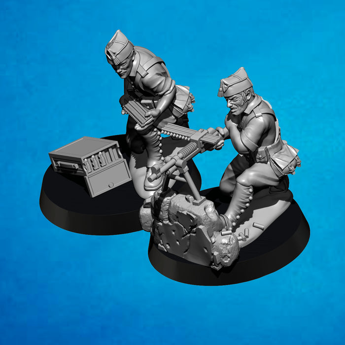 Legionarios españoles con LMG - 1921/1927