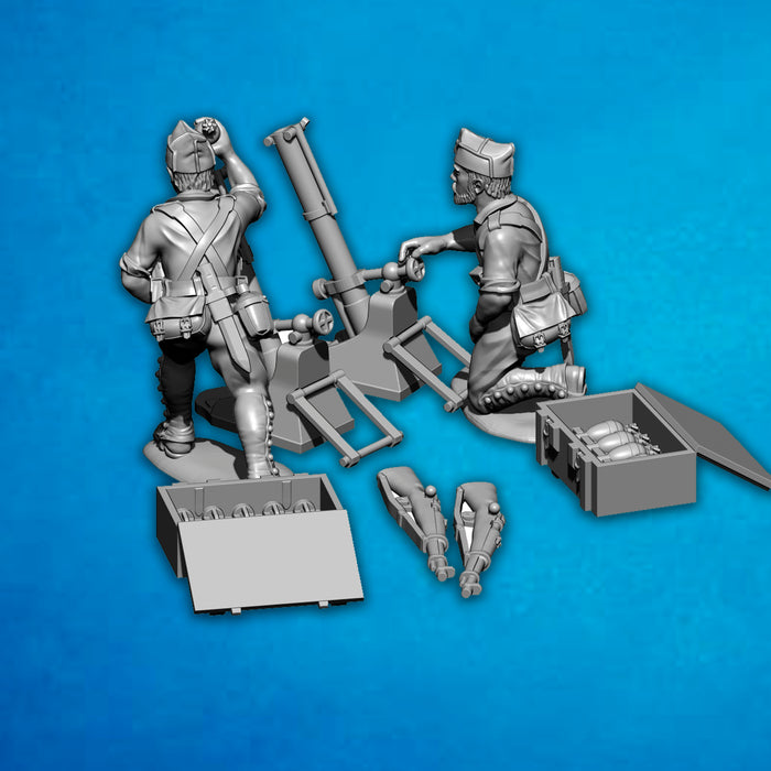 Legionarios españoles - Equipo mortero -1921/1927